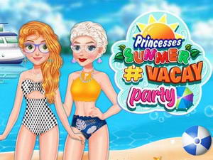 Princesses Summer Vacay Party